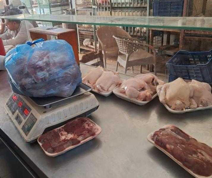 محافظ كفرالشيخ: ضبط 255 كجم من اللحوم والدواجن غير الصالحة للاستهلاك بمركز بيلا 