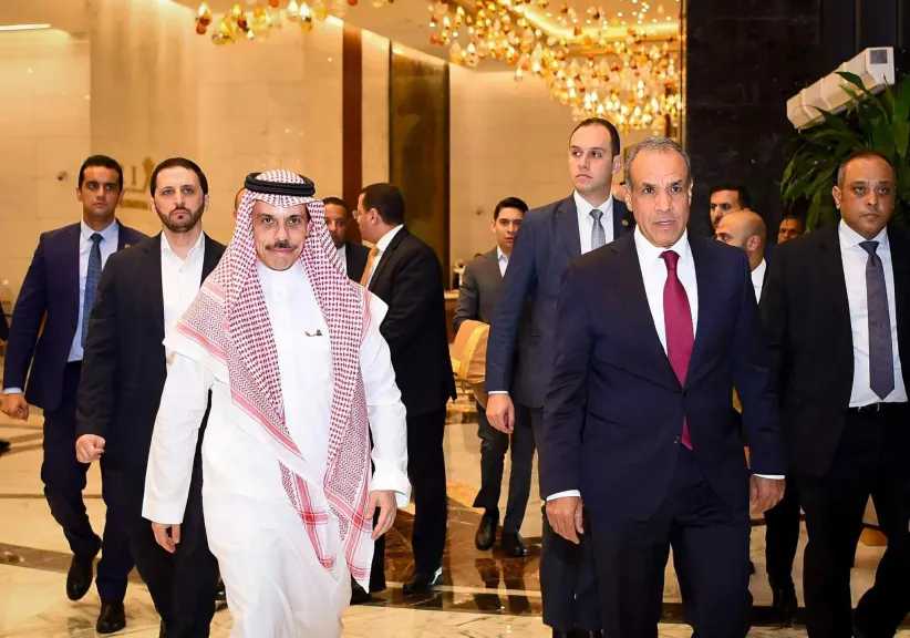 عبد العاطي ونظيره السعودي يبحثان تطورات الأوضاع بقطاع غزة والسودان 