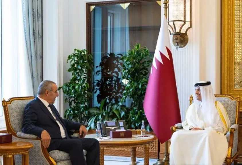 مباحثات فلسطينية قطرية تتناول مستجدات الأوضاع بالأراضي المحتلة 