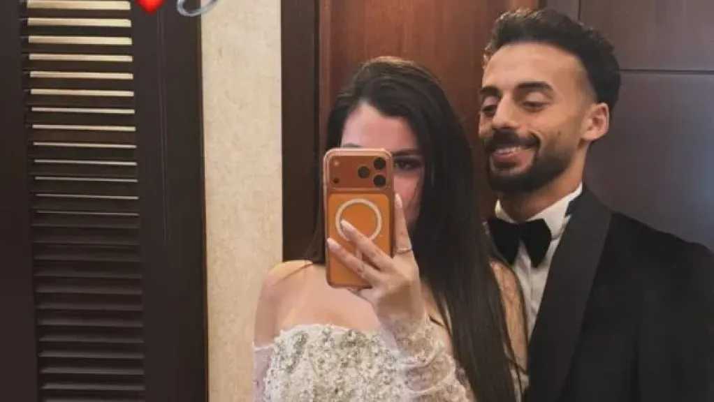 أول صورة من زفاف لاعب الأهلي أحمد عبدالقادر 