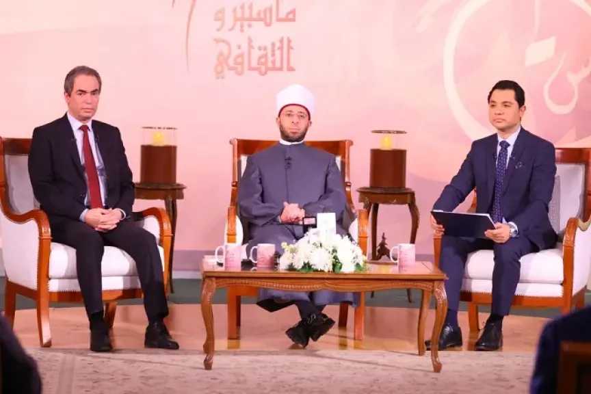 الأزهري في صالون ماسبيرو الثقافي: الإسلام يحمي الإنسان من نهم الاستهلاك وفلسفات الغرب المدمرة 