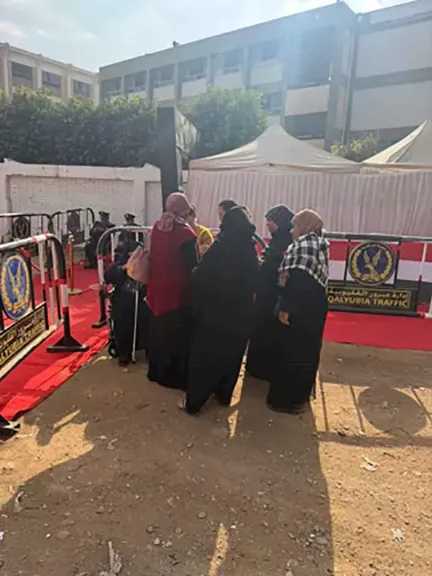 توافد الناخبين على لجان الخصوص في جولة إعادة انتخابات النواب بالقليوبية 