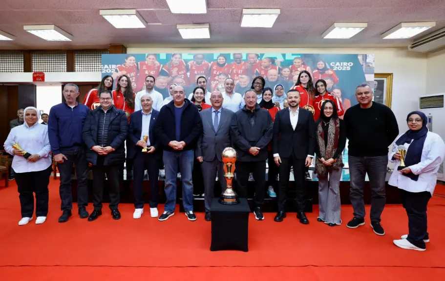 مجلس الأهلي يُكرم فريق السلة سيدات بعد الفوز ببطولة إفريقيا 