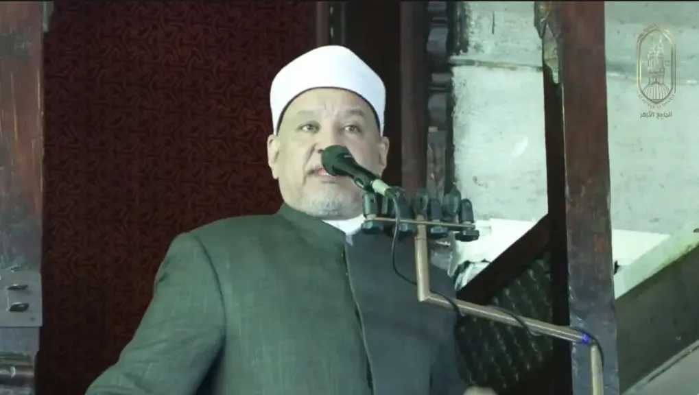 خطيب الجامع الأزهر: لا يأس من عفو الله لمن تاب وعزم على الإصلاح 