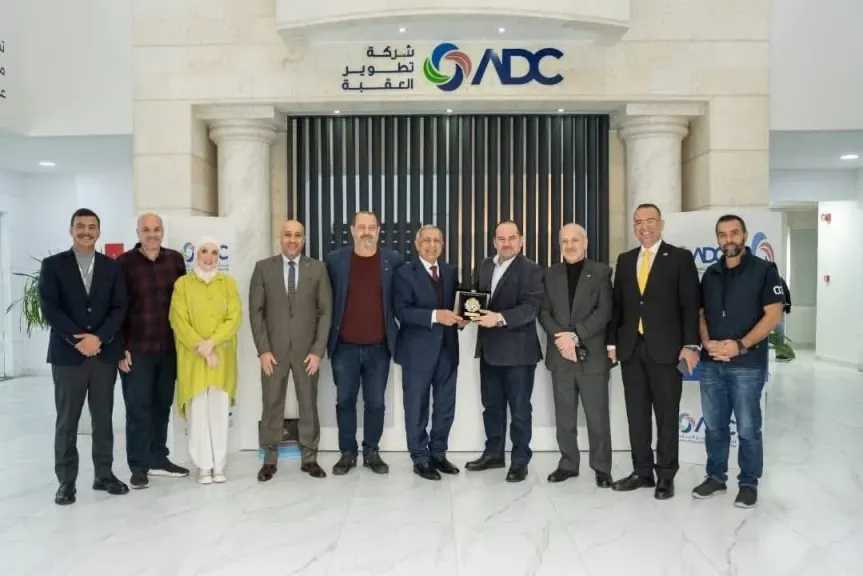 رئيس الأكاديمية العربية يزور مؤسسات النقل البحري بالعقبة و يتفقد منشآت التدريب والموانئ الأردنية 