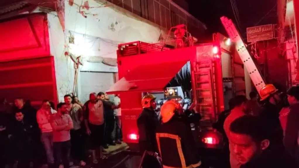 السيطرة على حريق بجوار سور المعهد الديني بالزقازيق 