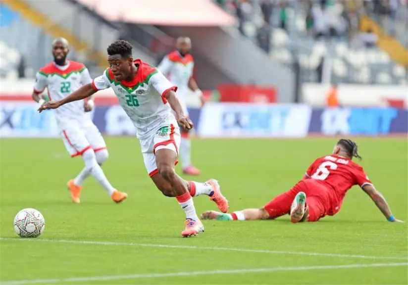 ترتيب المجموعة الخامسة بعد فوز بوركينا فاسو على غينيا 