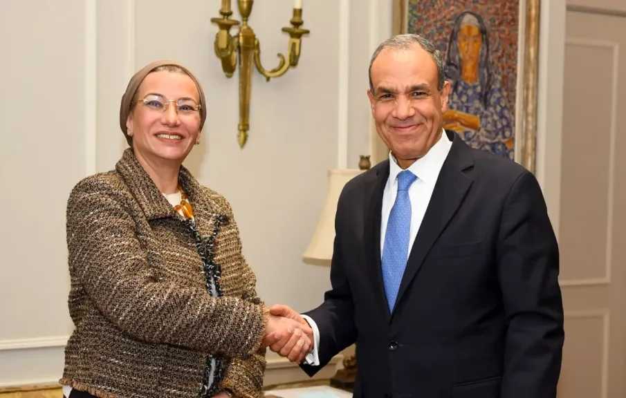 وزير الخارجية يلتقي السكرتير التنفيذي لاتفاقية الأمم المتحدة لمكافحة التصحر 