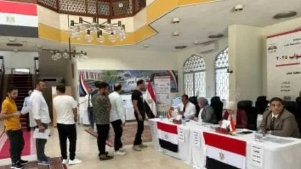 تواصل تصويت الجالية المصرية بالكويت في ثاني أيام جولة الإعادة بالدوائر الـ19 المُبطلة 