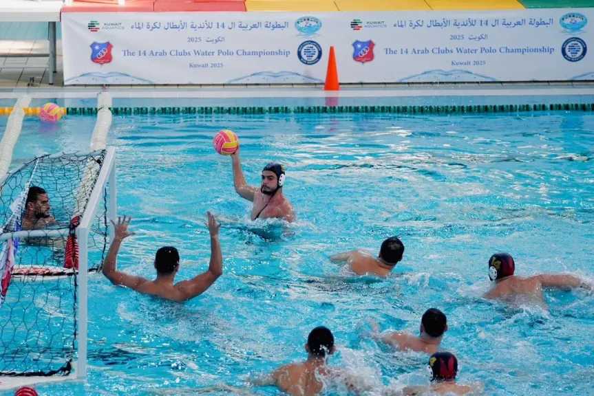 البطولة العرب لكرة الماء| تدريبات بدنية للأهلي في «الجيم» 