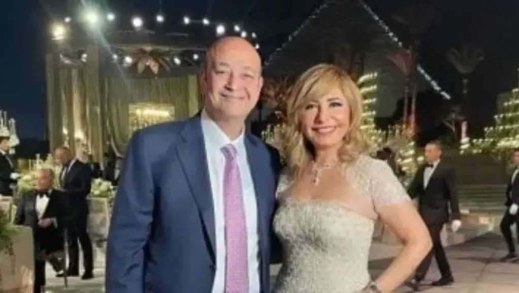 انفصال عمرو أديب ولميس الحديدي 