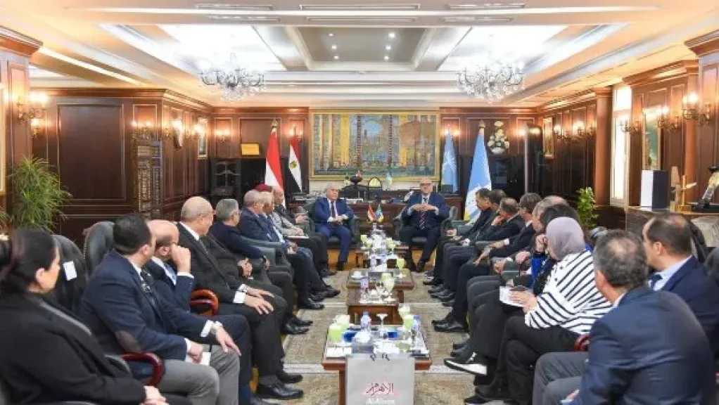 محافظ الإسكندرية و الوطنية للصحافة يوقعان بروتوكول تعاون لدعم مشروع الهوية البصرية 