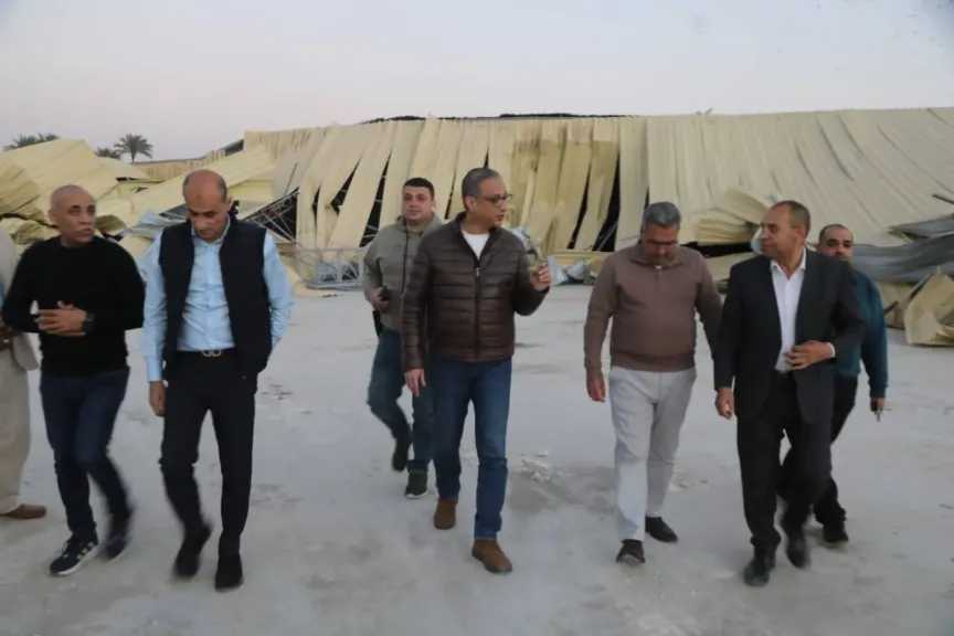 محافظة الجيزة تزيل أكبر تعدي على الأراضي الزراعية بأبو النمرس والأنصاري يؤكد: لا تهاون مع المخالفين 