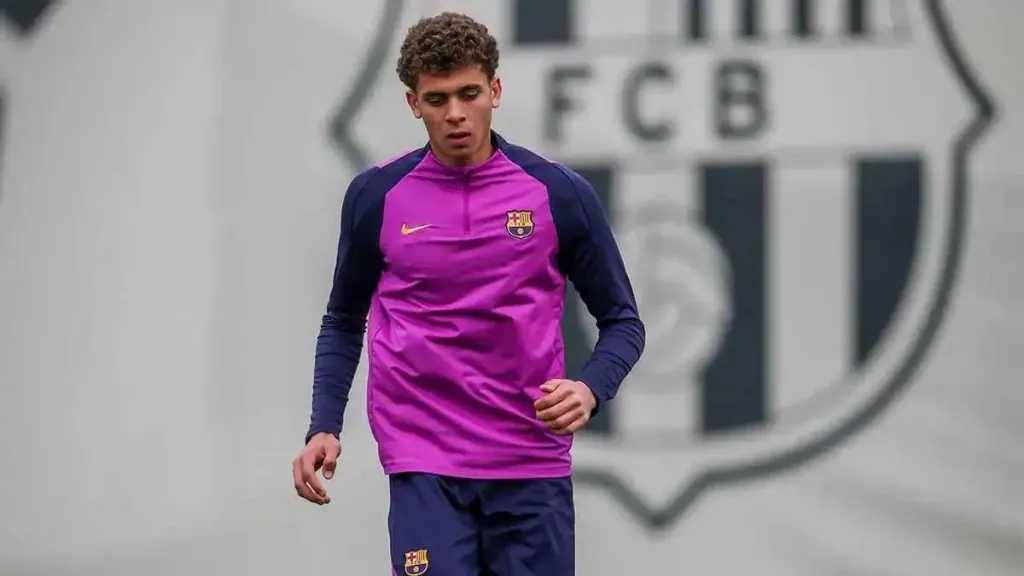 سبب غياب حمزة عبد الكريم عن شباب برشلونة ضد خيمناستيك في الدوري الإسباني 