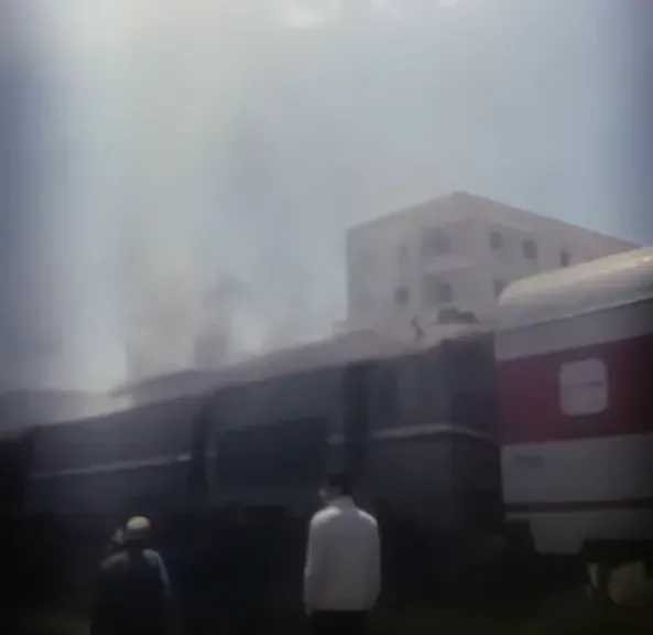 حريق محدود بعربة قطار الفيوم العياط.. الحماية المدنية تتدخل بسرعة 