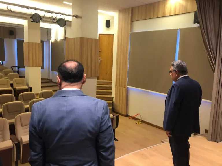 محافظ الدقهلية يتفقد مكتبة مصر العامة بالمنصورة 