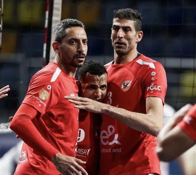 «رجال طائرة الأهلي»| حسام يوسف: خبرات اللاعبين وراء التتويج بكأس مصر 