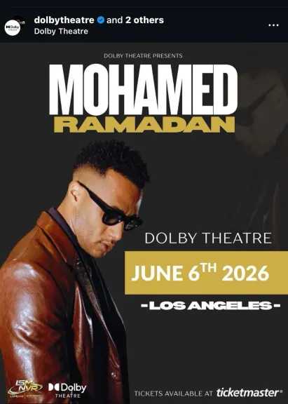 محمد رمضان يشق طريقه للعالمية بحفل ضخم على مسرح الأوسكار في لوس أنجلوس 