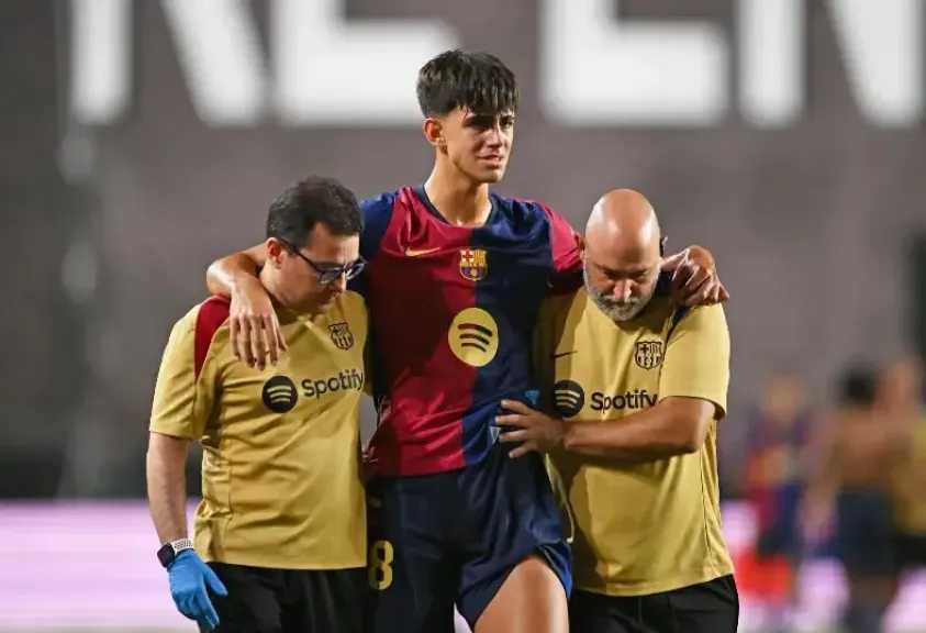 بيرنال يغيب عن برشلونة لمواجهة أتلتيكو مدريد بدوري أبطال أوروبا 