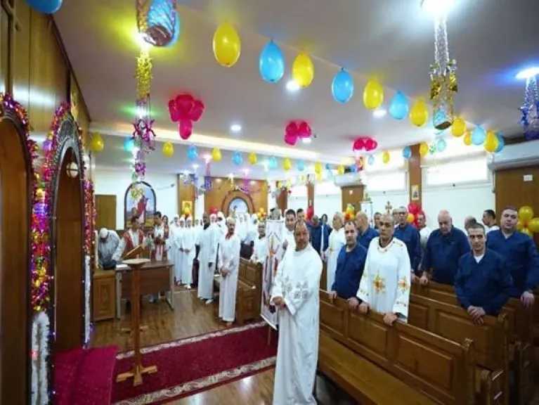 مراكز الإصلاح والتأهيل تحتفل بـعيد القيامة المجيد بمشاركة علماء الأزهر 