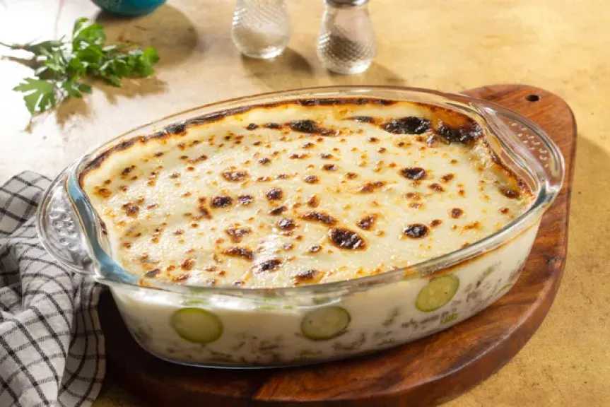 طريقة عمل الكوسة بالبشاميل 