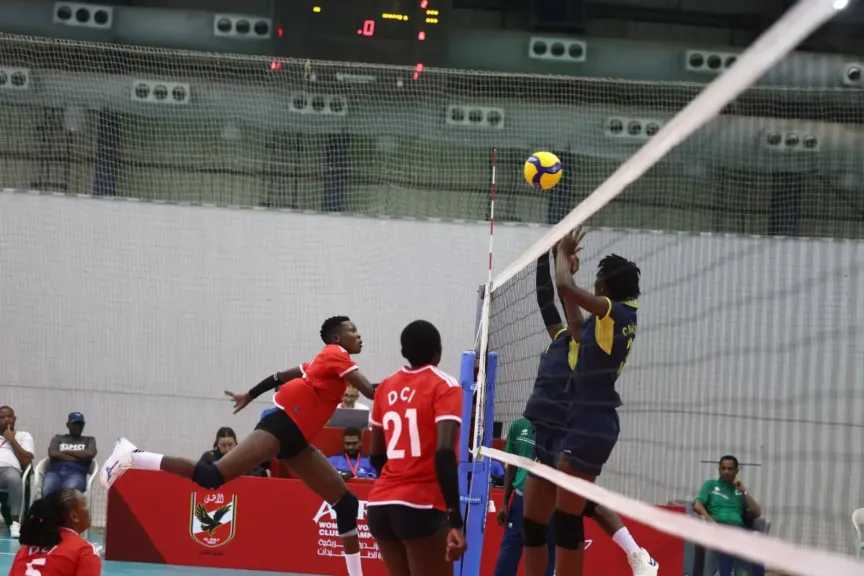 بطولة إفريقيا للكرة الطائرة| مديرية التحقيقات الجنائية الكيني يفوز على الجمارك النيجيري 