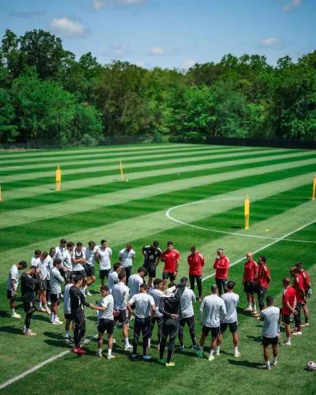 كواليس مران الأهلي استعدادًا لموقعة بيراميدز في دوري نايل 