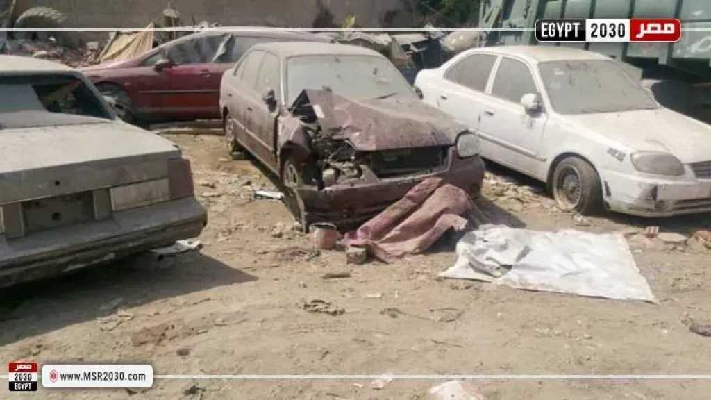 رفع 28 سيارة متهالكة من الشوارع والميادين بمحافظات 