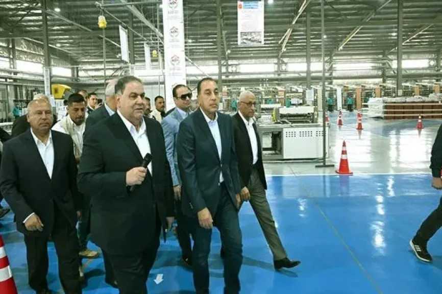 رئيس الوزراء يشهد افتتاح مصنع شركة سيناء الوطنية للصناعات البلاستيكية في المنطقة الصناعية ببئر العبد 