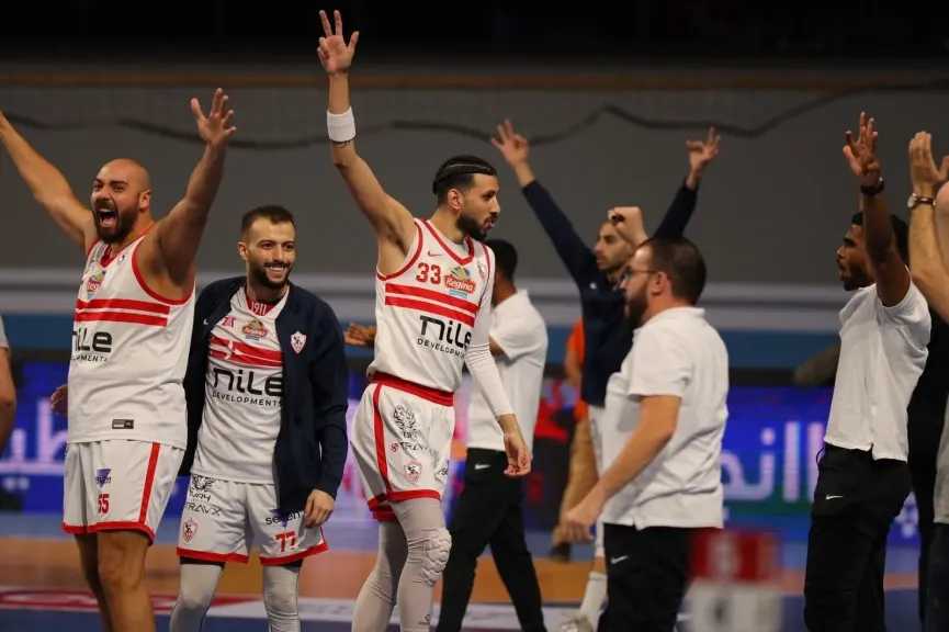 الزمالك يتوج بطلاً لكأس مصر لكرة السلة بعد فوزه علي المصرية للإتصالات 