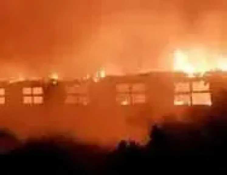 حريق مزرعة دواجن في مرسى مطروح.. نفوق طيور وخسائر مادية 