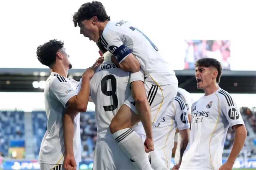 بمشاركة لاعب مصري، ريال مدريد بطلاً لدوري أبطال أوروبا للشباب على حساب كلوب بروج 