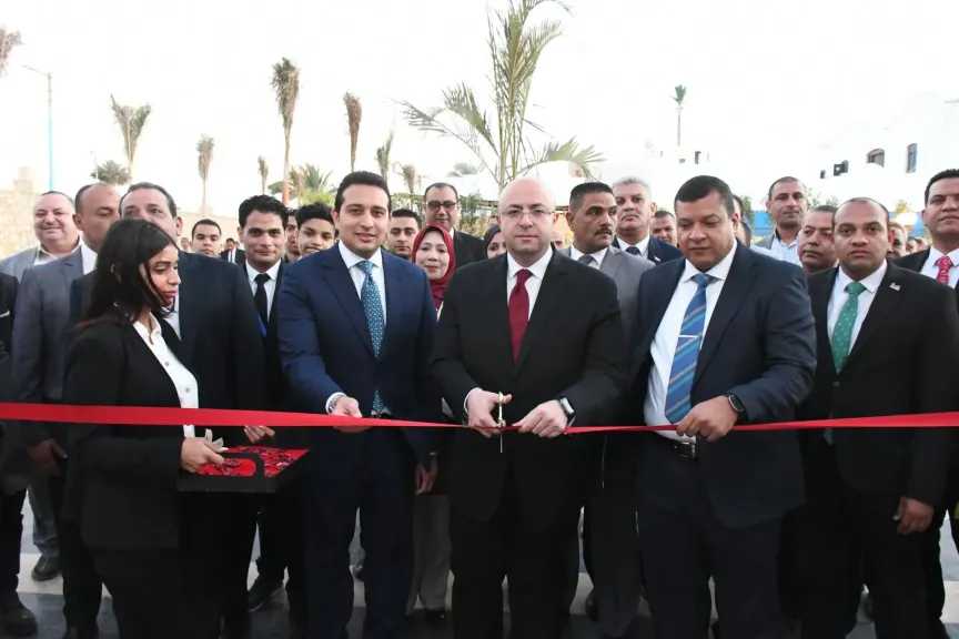محافظ الفيوم يفتتح أعمال تطوير منتجع وفندق بانوراما شكشوك على ضفاف بحيرة قارون 