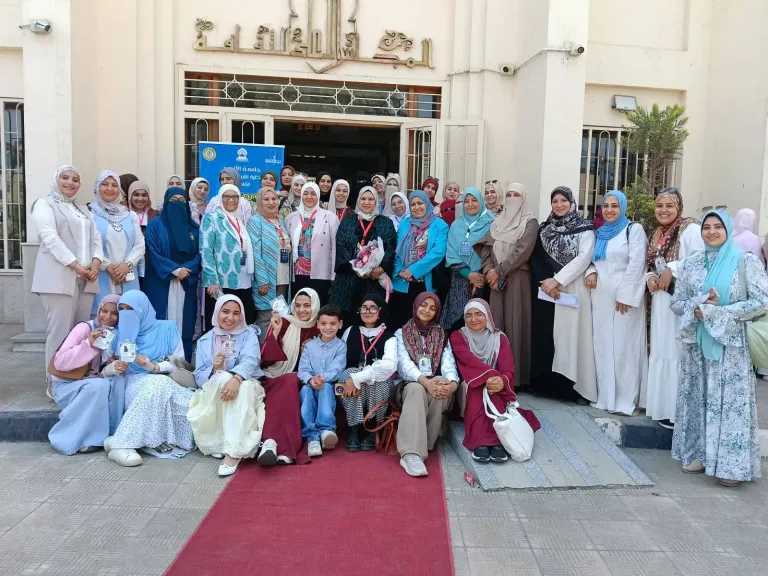 معرض فني لطالبات الأزهر بالتعاون مع الثقافي القبطي الأرثوذكسي 