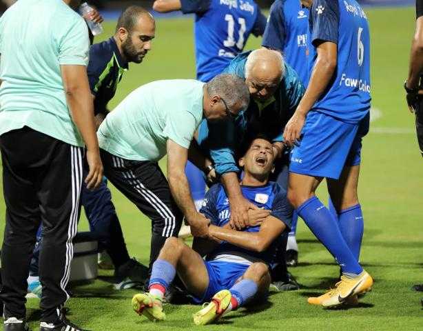 إصابة هاني السيد لاعب فاركو بخلع في الكتف الأيمن
