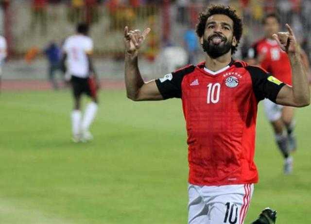 شاهد.. كيف احتفل محمد صلاح بفوز المنتخب على ليبيا