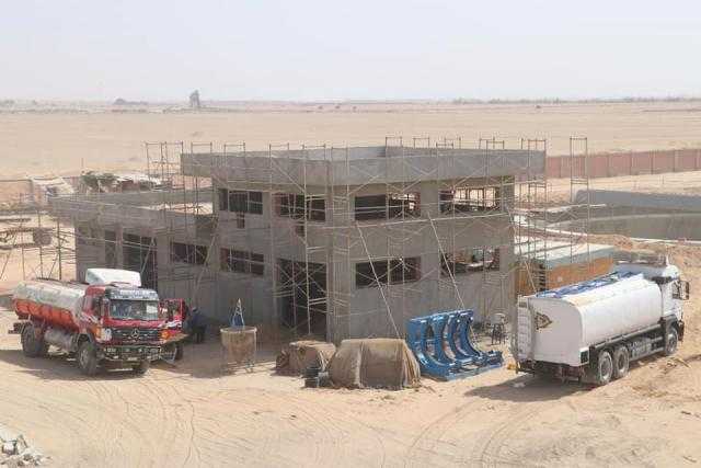 آخر مستجدات مشروع توسعات محطة معالجة الصرف الصحي غرب 6 أكتوبر