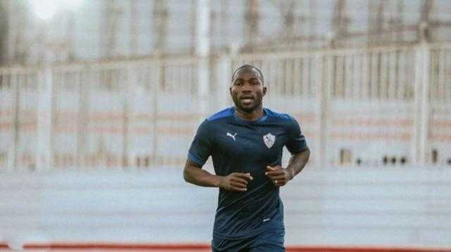 رزاق سيسيه يواصل تدريباته التأهيلية بالزمالك