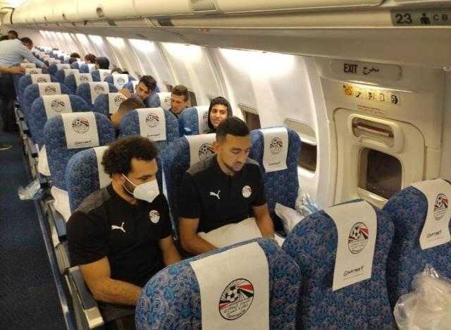 بالصور.. بعثة ”الفراعنة” تصل من ليبيا