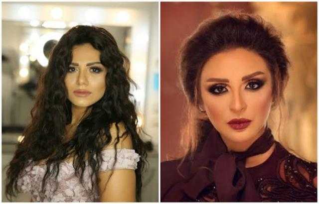 بالصورة.. أنغام تزور قبر شقيقتها في في ذكرى رحيلها