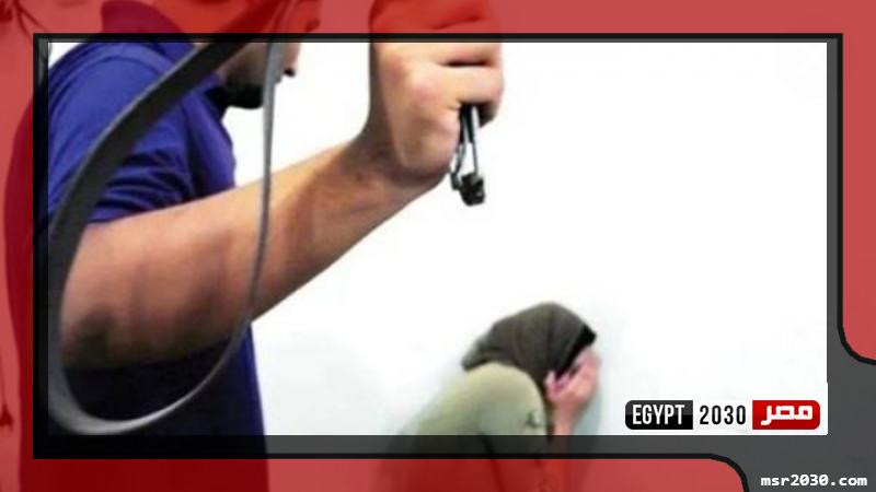 زوج يضرب زوجته-أرشيفية