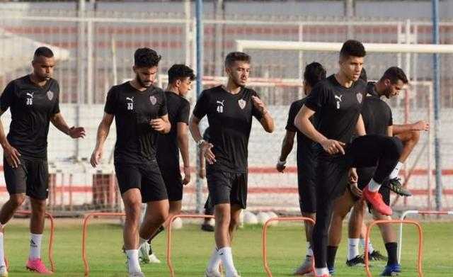 مستبعدي الزمالك من لقاء توسكر الكيني يؤدون مرانهم بميت عقبة