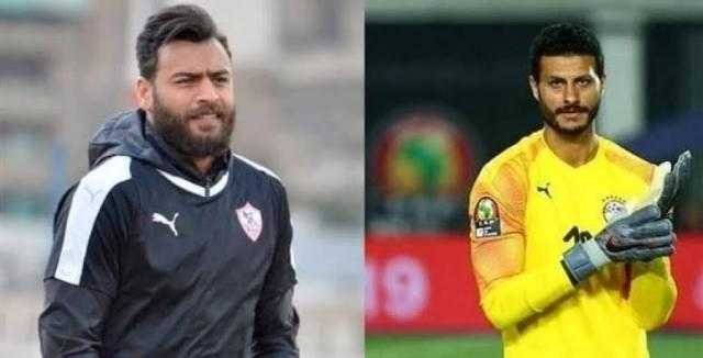 أبو جبل يدعم الشناوي بعد إصابته في مباراة المنتخب الأخيرة
