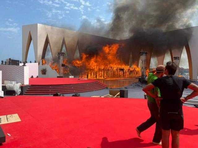 أحمد موسى: ”مهرجان الجونة سينطلق غدًا فى موعده بفضل الحماية المدنية”