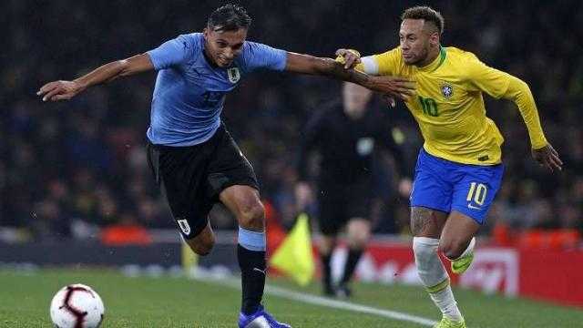 تصفيات المونديال.. موعد مباراة البرازيل وأوروجواي والقنوات الناقلة