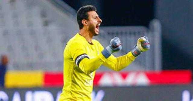 راحة سلبية للشناوي من تدريبات الأهلي بسبب الإصابة