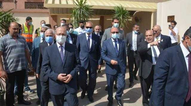 وزير العدل.. يفتتح مبنى محكمة طوخ.. ويؤكد شهادة التطعيم شرط الدخول