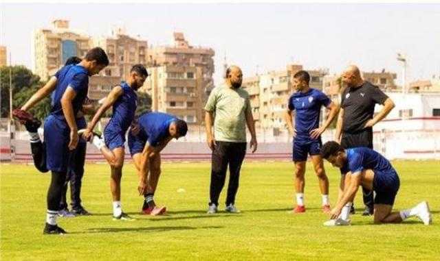 تدريبات فنية وتقسيمة للاعبي الزمالك المستبعدين من مباراة توسكر