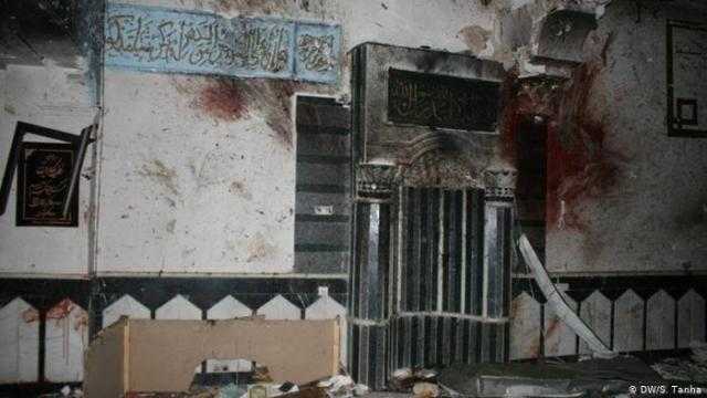 7 قتلى و13  جريح في تفجير مسجد