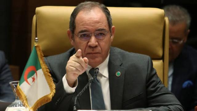 وزير الخارجية الجزائري